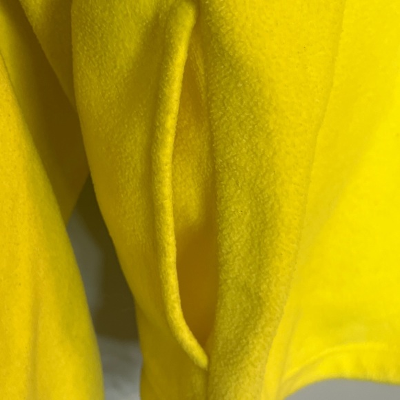 Vintage Adidas Yellow Half Zip Sport Pullover Size XL - Picture 9 of 10